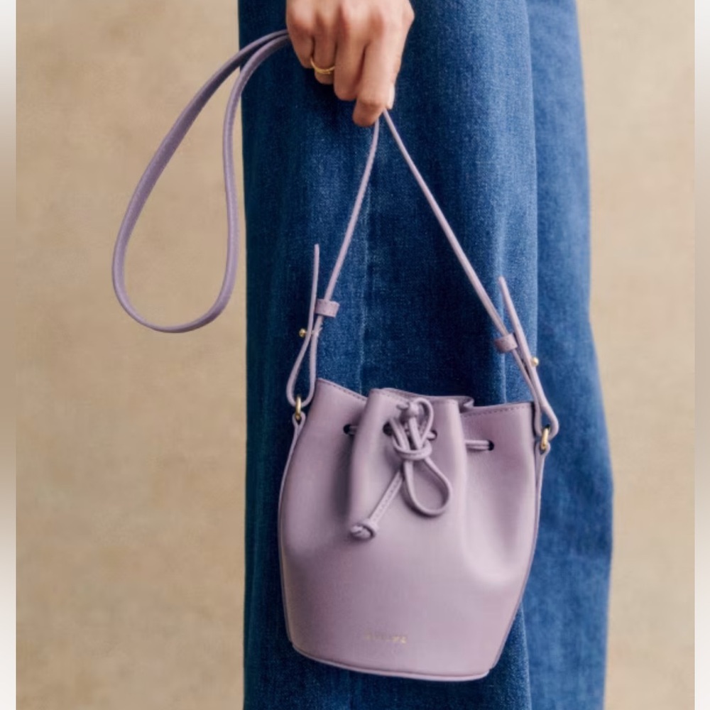 🆕 Sezane Farrow Micro Bag in Lilac